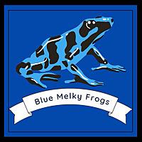 Blue Melky Frogs