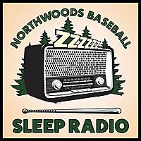 Northwoods Baseball Sleep Radio - Fake Baseball for Sleeping