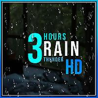 3 HOURS RAIN THUNDER | NIGHT RELAX | SLEEP