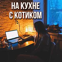 На кухне с котиком