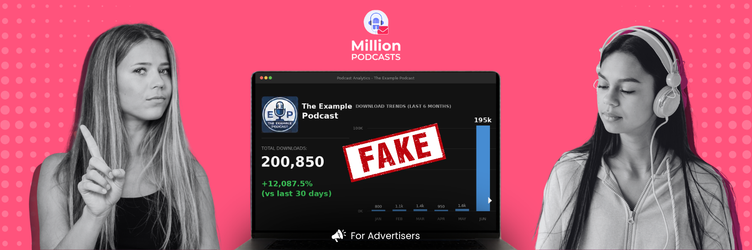 How to Avoid Fake Downloads When Sponsoring Podcasts Today feature image