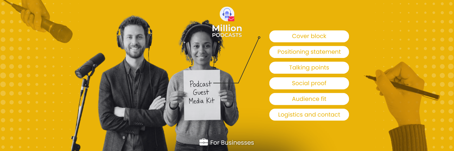 Podcast Guest Media Kit Everything You Need to Include Now feature image