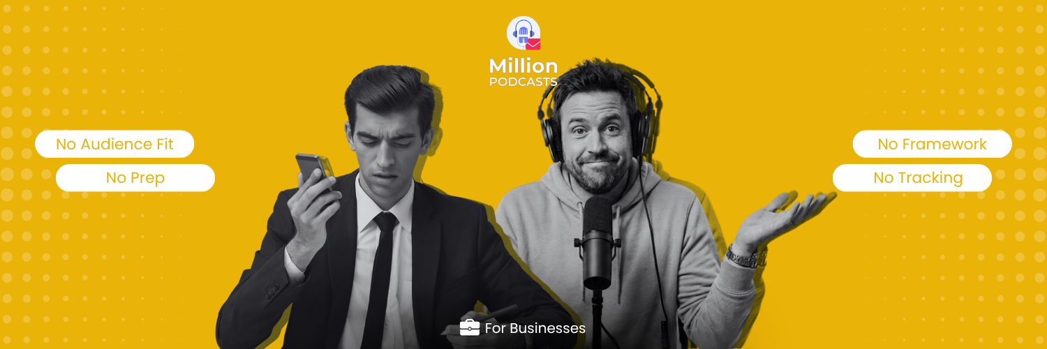 Podcast Guesting Mistakes That Waste Founder Time and Energy feature image
