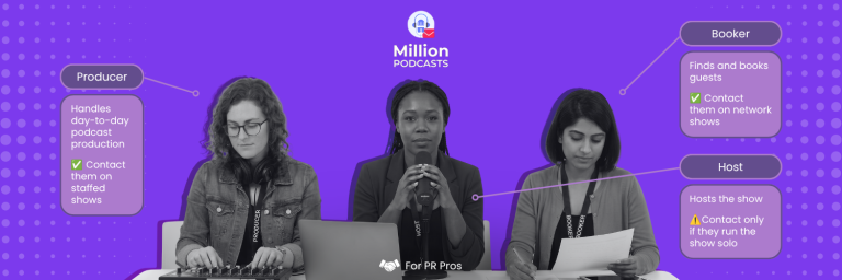 How to Find Podcast Producer and Booker Contacts (Not Hosts) feature image