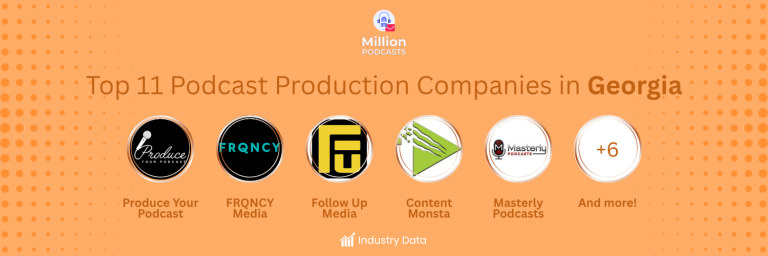 Top 11 Podcast Production Companies in Georgia feature image